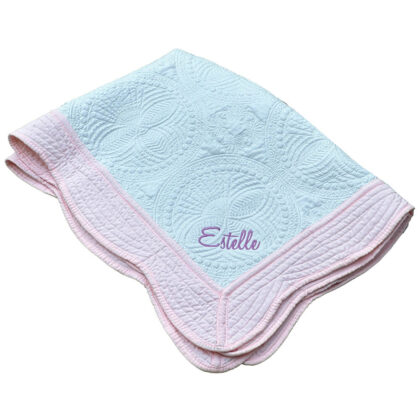 personalized Heirloom blanket