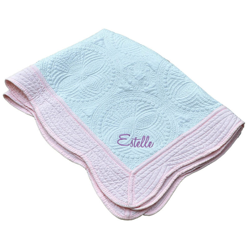 personalized Heirloom blanket