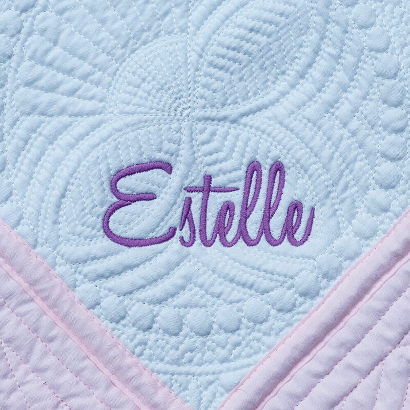 personalized heirloom blanket