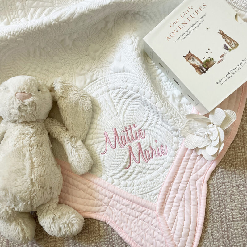 Personalized Heirloom Baby Blanket - Image 3
