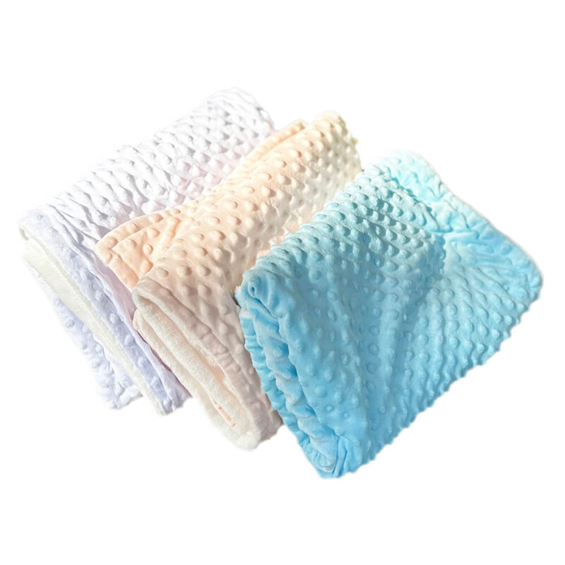 Personalized Minky Baby Blanket with Colorful Name - Image 2