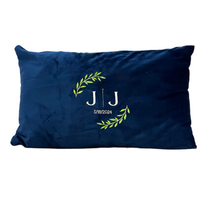 couple's wedding pillow